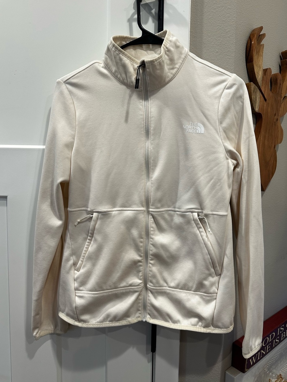 The North Face Women's Cream Full-Zip Jacket sz S